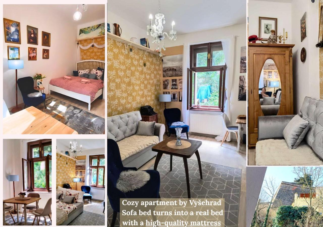 Vysehrad Flat 2 Private For Up To 4 Guests Center & Congress דירה